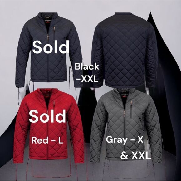 Hawk & Co. Pro Series Outerwear l Men’s Jacket l Gray XL & XXL Black XL l NWT - Picture 3 of 8